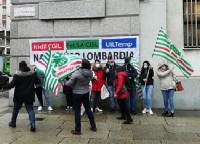 Navigator senza contratto e futuro: protesta a Milano