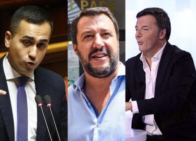 Draghi cancella gli insulti.”5S? Solo per pulire i cessi”.”Mai con Berlusconi”