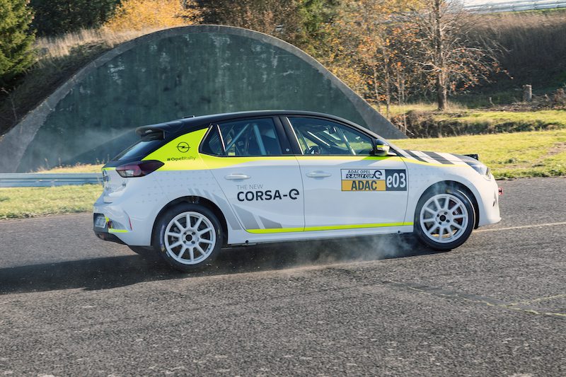 Opel Corsa-e Rally, pronta al debutto