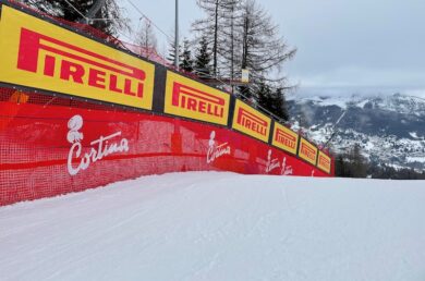 Pirelli Sponsor dei Mondiali di Sci Alpino Cortina 2021