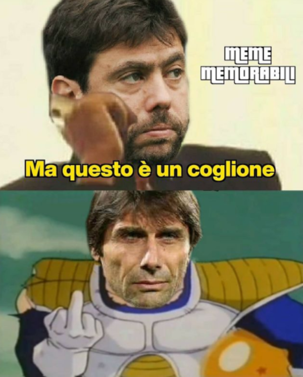 Conte-Agnelli: tutta l’ironia social sulla lite in Juventus-Inter – FOTO Conte-Agnelli: tutta l’ironia social sulla lite in Juventus-Inter – FOTO
