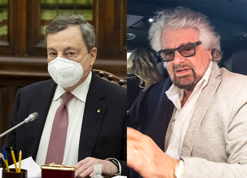 M5s, il dissenso non si placa. La battuta velenosa: “Grillo draghiano” M5s, il dissenso non si placa. La battuta velenosa: “Grillo draghiano”