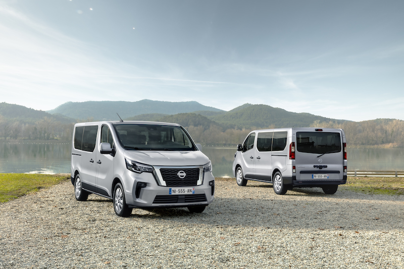 Nissan presenta la nuova versione di NV300 BUS
