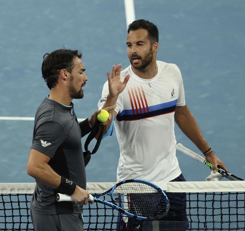 Galleria foto 'Fognini vince, ma è lite con Caruso: “Non posso dire che hai c…”' - foto 1