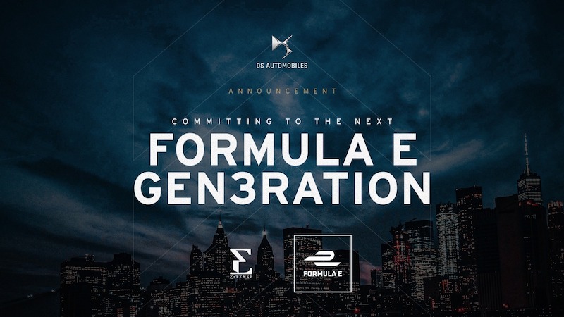 Formula E: DS Automobiles rinnova fino il 2026 Formula E: DS Automobiles rinnova fino il 2026