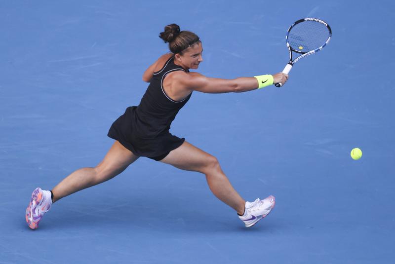 Sara Errani eliminata dagli Australian Open a un passo dagli ottavi Sara Errani eliminata dagli Australian Open a un passo dagli ottavi
