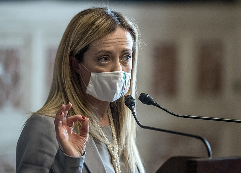Draghi, Meloni: “No alla fiducia. Ok Giorgetti-Brunetta, ma sinistra traina” Draghi, Meloni: “No alla fiducia. Ok Giorgetti-Brunetta, ma sinistra traina”