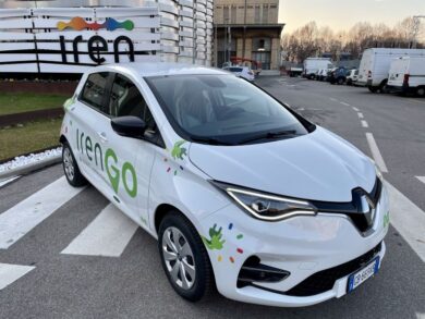 Iren, contratto con Renault per la fornitura di 320 veicoli elettrici