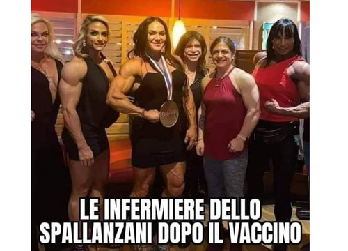 Coronavirus vissuto con ironia: vaccino trasforma i romanisti in laziali. Gallery Coronavirus vissuto con ironia: vaccino trasforma i romanisti in laziali. Gallery