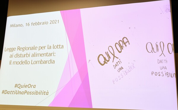 Ambra Angiolini testimonial per la Prevenzione e la cura dei disturbi della nutrizione e dell’alimentazione.