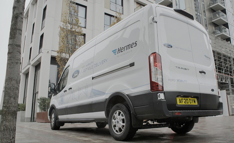 Ford e Hermes insieme per consegne più veloci e sostenibili Ford e Hermes insieme per consegne più veloci e sostenibili