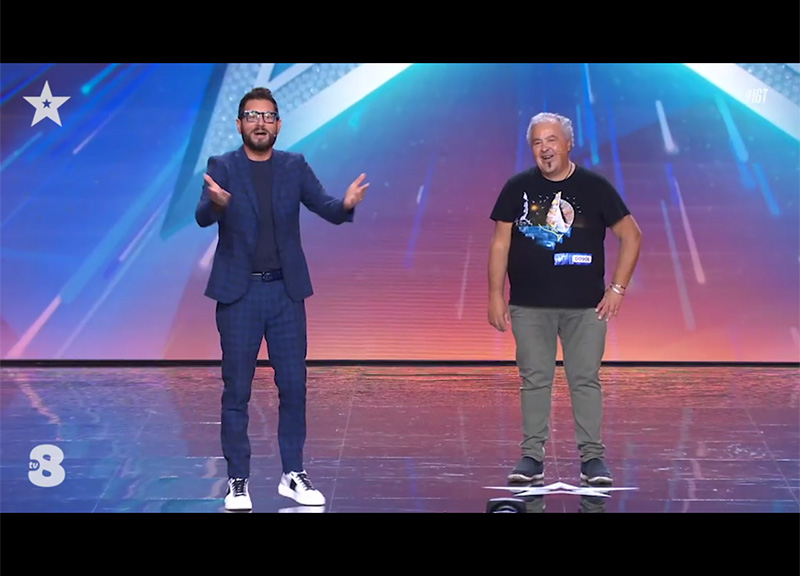 Italia’s Got Talent, Enrico Papi conduce Guess My Talent Italia’s Got Talent, Enrico Papi conduce Guess My Talent