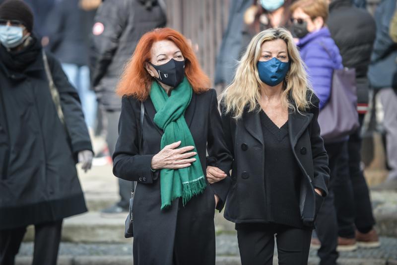 Milano, i funerali di Mario Bellugi. FOTO