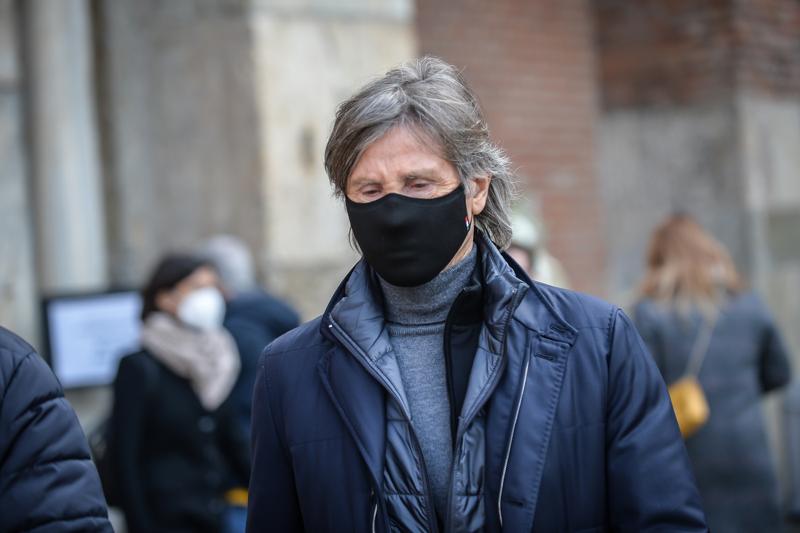 Milano, i funerali di Mario Bellugi. FOTO