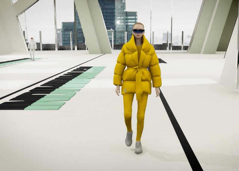 Milano Fashion Week: sostenibilità e digital per i piumini Bacon. FOTO