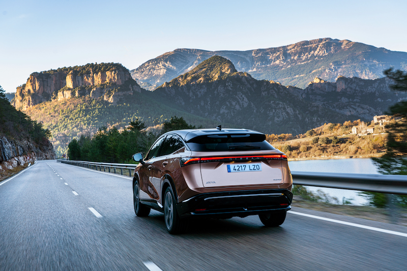 Ariya, il crossover Nissan più aerodinamico di sempre.