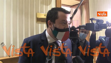Salvini: “Draghi avrebbe detto di abbassare i toni? Invenzione di giornalisti”