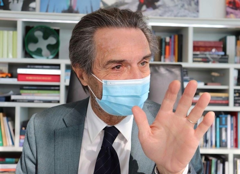 Vaccino: Fontana a governo, subito dosi per zone più colpite Vaccino: Fontana a governo, subito dosi per zone più colpite