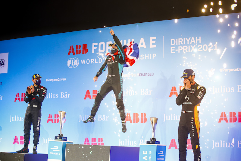 E-Prix, Bird si aggiudica Gara 2 a Diriyah E-Prix, Bird si aggiudica Gara 2 a Diriyah