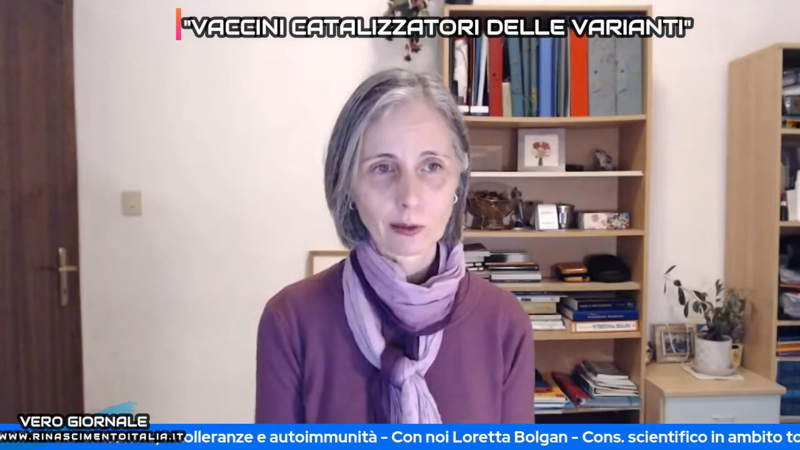 Vaccini e varianti, le rivelazioni di Loretta Bolgan: il tg VERO GIORNALE Vaccini e varianti, le rivelazioni di Loretta Bolgan: il tg VERO GIORNALE