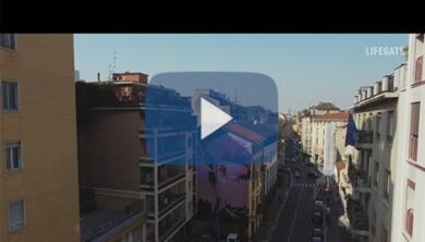 Opel e LifeGate dedicano un murale a Milano