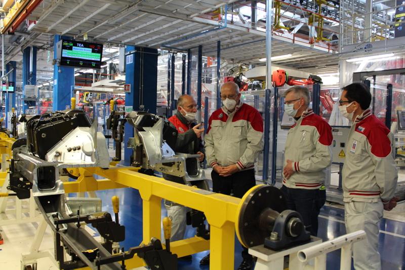 Imparato CEO di Alfa Romeo visita gli stabilimenti di Cassino e Pomogliano Imparato CEO di Alfa Romeo visita gli stabilimenti di Cassino e Pomogliano