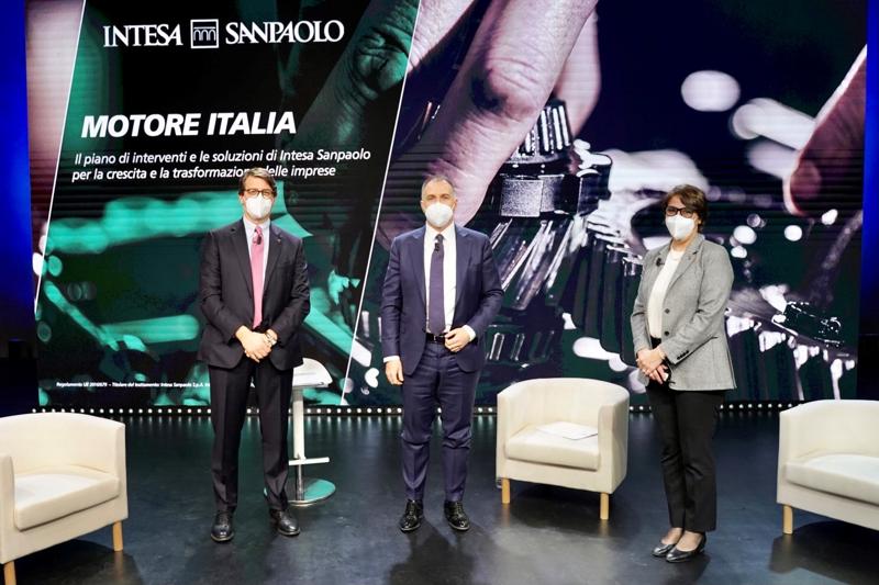 Intesa Sanpaolo, Motore Italia: 50 miliardi di euro per il rilancio delle PMI Intesa Sanpaolo, Motore Italia: 50 miliardi di euro per il rilancio delle PMI