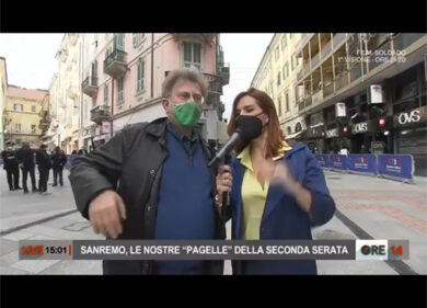 Sanremo, a Ore 14 in diretta la multa a “Freddy Mercury” video