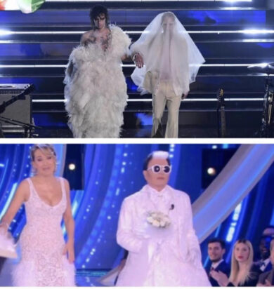 Malgioglio mette in guardia Achille Lauro, “Quell’abito…”