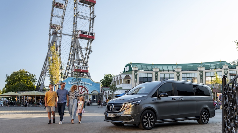 Mercedes lancia EQV, monovolume a trazione elettrica Mercedes lancia EQV, monovolume a trazione elettrica