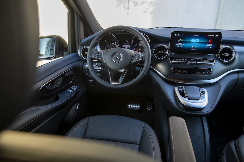 Mercedes lancia EQV, monovolume a trazione elettrica Mercedes lancia EQV, monovolume a trazione elettrica