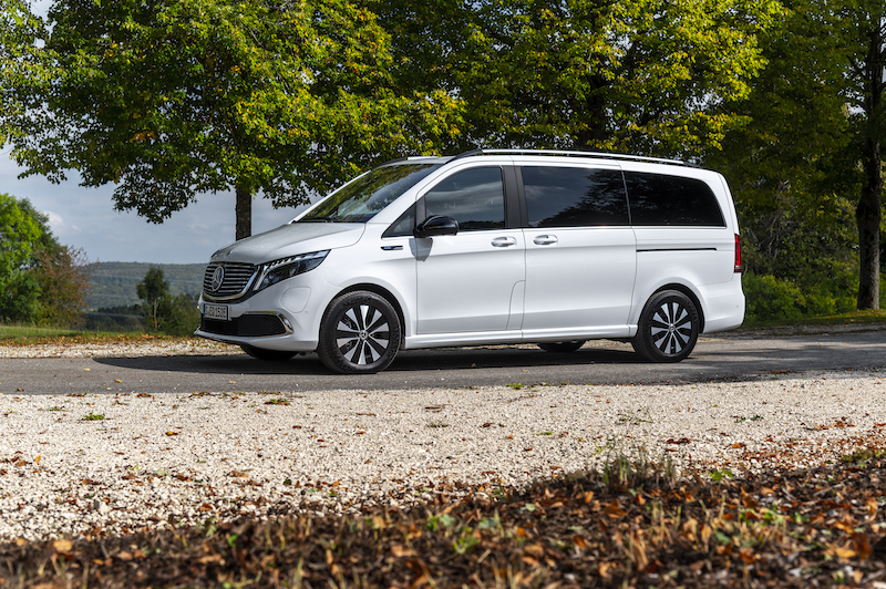 Mercedes lancia EQV, monovolume a trazione elettrica Mercedes lancia EQV, monovolume a trazione elettrica