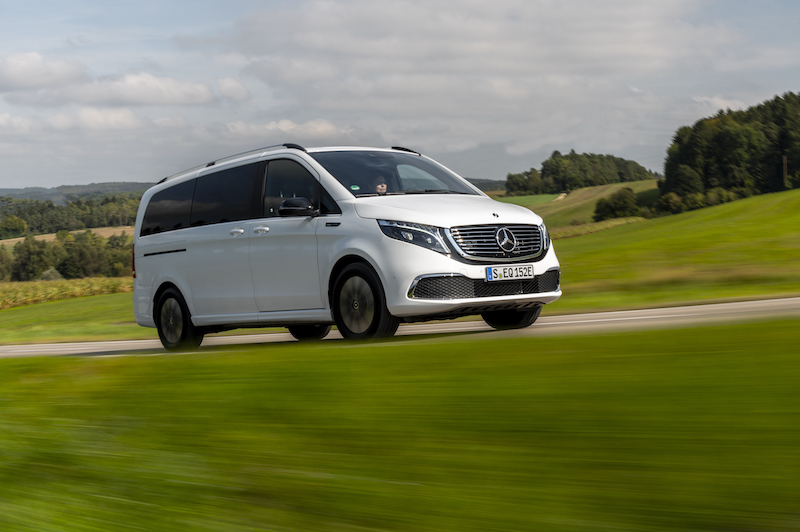 Mercedes lancia EQV, monovolume a trazione elettrica Mercedes lancia EQV, monovolume a trazione elettrica