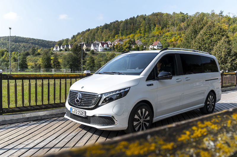 Mercedes lancia EQV, monovolume a trazione elettrica Mercedes lancia EQV, monovolume a trazione elettrica