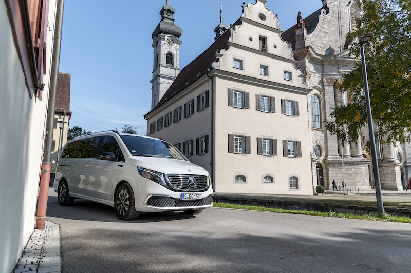 Mercedes lancia EQV, monovolume a trazione elettrica Mercedes lancia EQV, monovolume a trazione elettrica