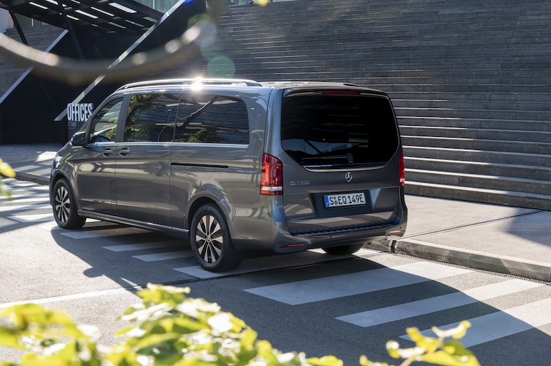 Mercedes lancia EQV, monovolume a trazione elettrica Mercedes lancia EQV, monovolume a trazione elettrica