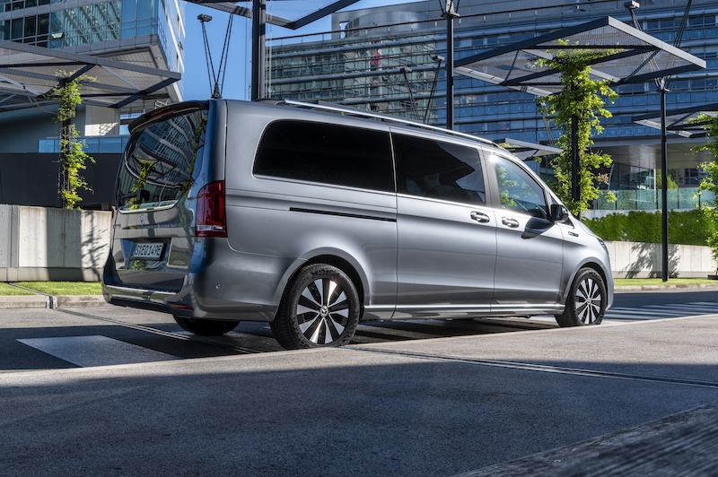 Mercedes lancia EQV, monovolume a trazione elettrica Mercedes lancia EQV, monovolume a trazione elettrica
