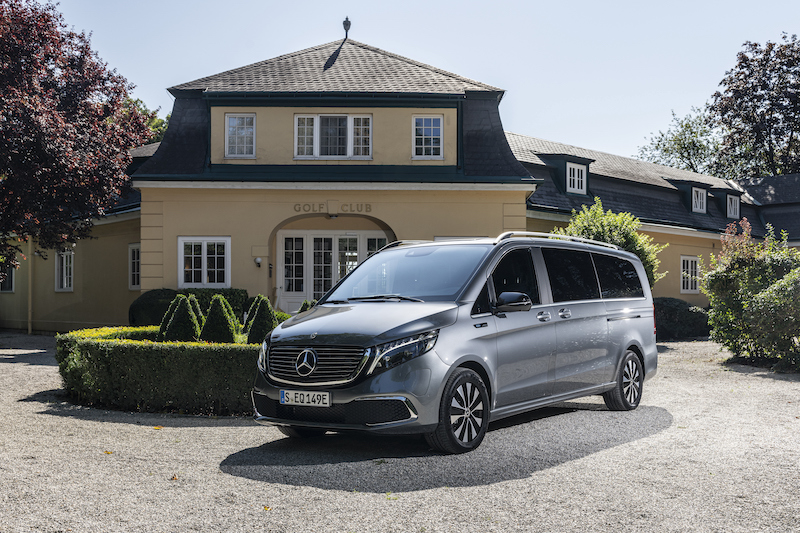 Mercedes lancia EQV, monovolume a trazione elettrica Mercedes lancia EQV, monovolume a trazione elettrica