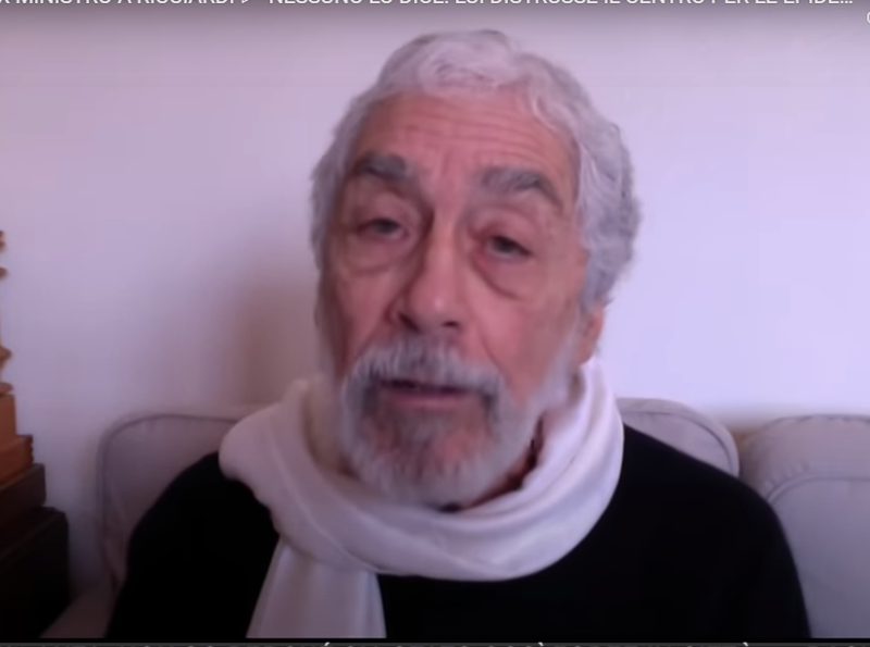L’ex ministro Guidi accusa Ricciardi: “Ha distrutto il centro epidemie”. VIDEO L’ex ministro Guidi accusa Ricciardi: “Ha distrutto il centro epidemie”. VIDEO