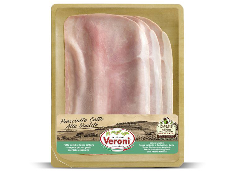 Veroni, 75% di plastica in meno e carta certificata per gli affettati Nature Veroni, 75% di plastica in meno e carta certificata per gli affettati Nature