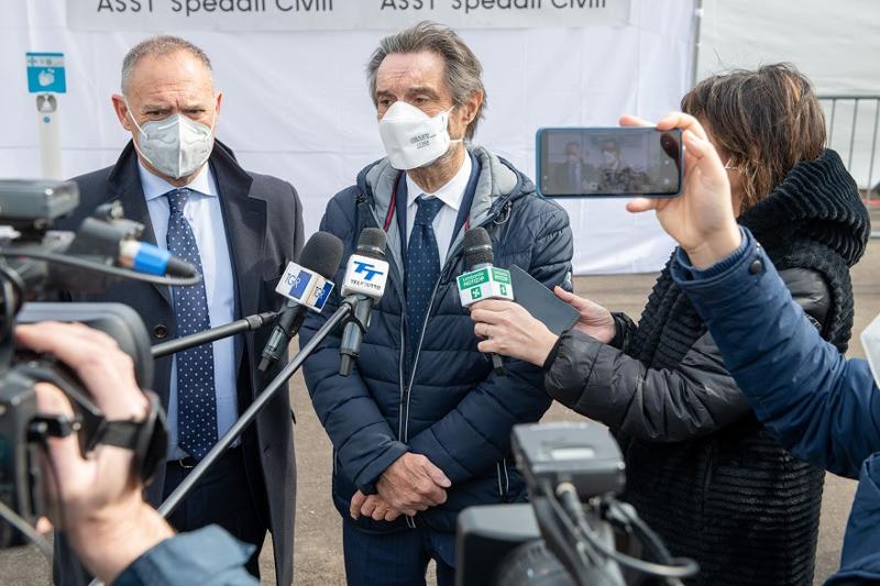 Fontana: “Covid, i numeri non migliorano: decisioni da prendere in fretta” Fontana: “Covid, i numeri non migliorano: decisioni da prendere in fretta”
