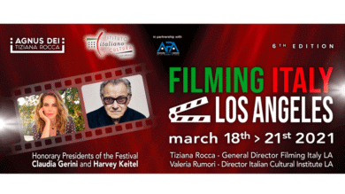 Filming Italy Los Angeles, presentata la 6ª edizione: dal 18 al 21 marzo 2021