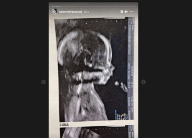 Belen incinta: ecco la prima foto della secondogenita Luna