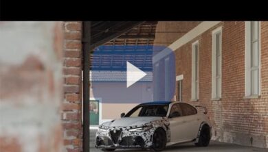 L’AD di Alfa Romeo Imparato testa la nuova Giulia GTAm