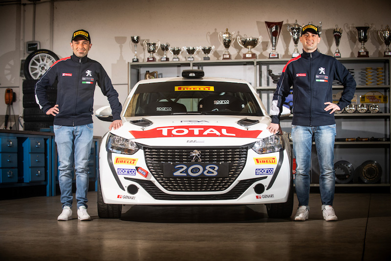 Rally del Ciocco, debutta il nuovo equipaggio Peugeot Rally del Ciocco, debutta il nuovo equipaggio Peugeot