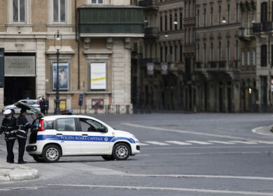 Roma zona rossa: lockdown da lunedì