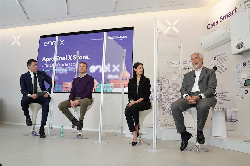 Nasce a Roma Enel X Store, sviluppato in collaborazione con Volkswagen Italia Nasce a Roma Enel X Store, sviluppato in collaborazione con Volkswagen Italia