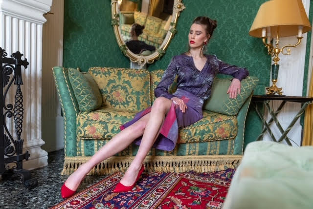 Moda, Maison Celestino presenta la collezione intitolata a Madame Bovary. FOTO Moda, Maison Celestino presenta la collezione intitolata a Madame Bovary. FOTO