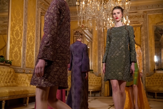 Moda, Maison Celestino presenta la collezione intitolata a Madame Bovary. FOTO Moda, Maison Celestino presenta la collezione intitolata a Madame Bovary. FOTO