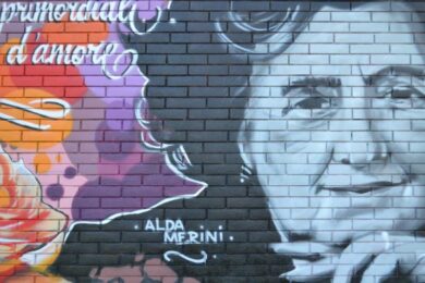Milano: un murale per celebrare Alda Merini e la natura in Via Gallarate